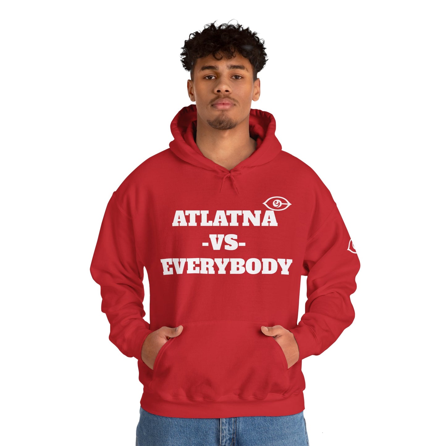 ATLANTA VS Everybody Unisex Heavy Blend™ Hoodie Sweatshirt