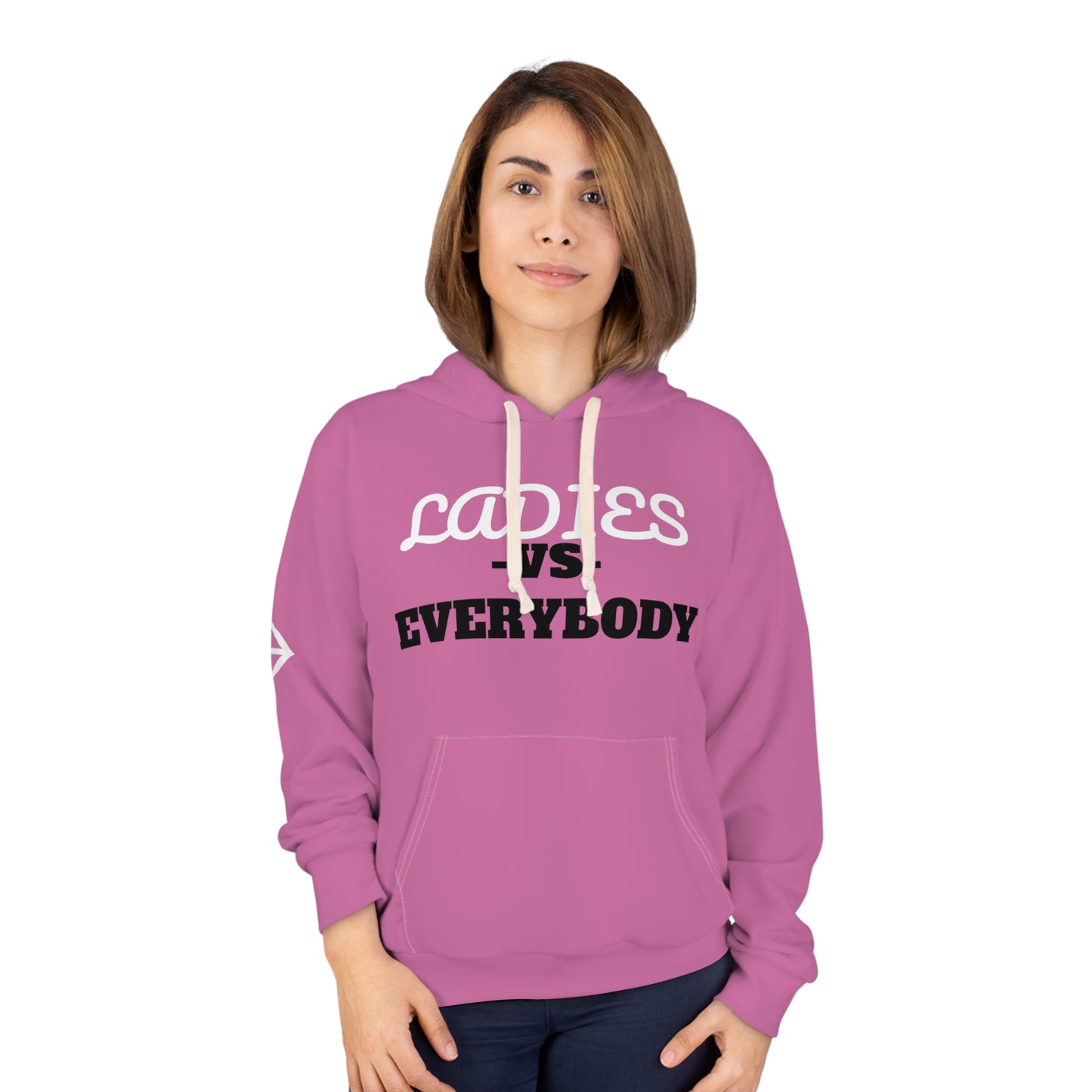 Ladies - VS - Everybody Pullover Hoodie (AOP)