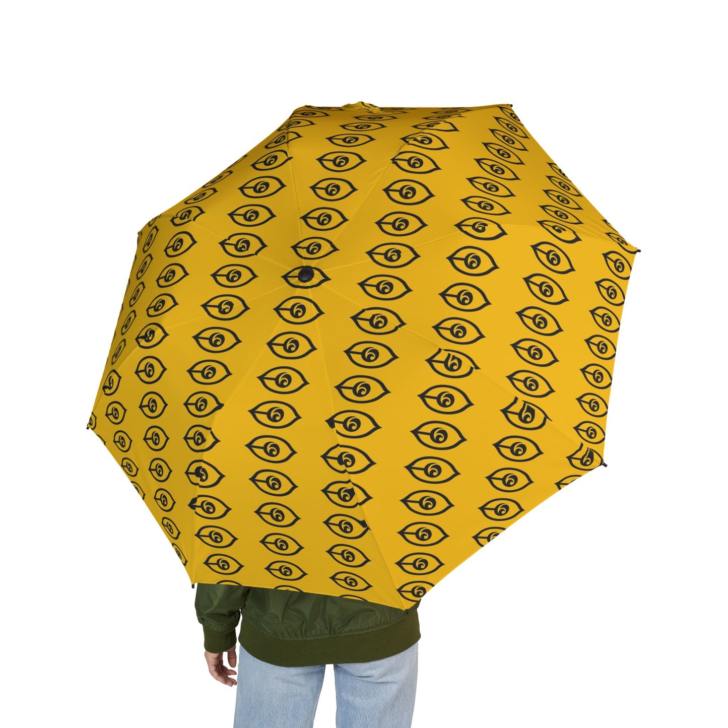 CyVision Stylish Semi-Automatic Foldable Umbrella | Eye-Patterned Rain Gear | Compact Travel Umbrella | Perfect Gift for Rainy Days | [...]