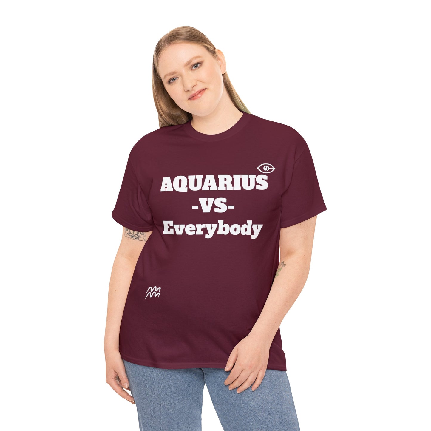 CyVision Aquarius -VS- Everybody Unisex Heavy Cotton Tee