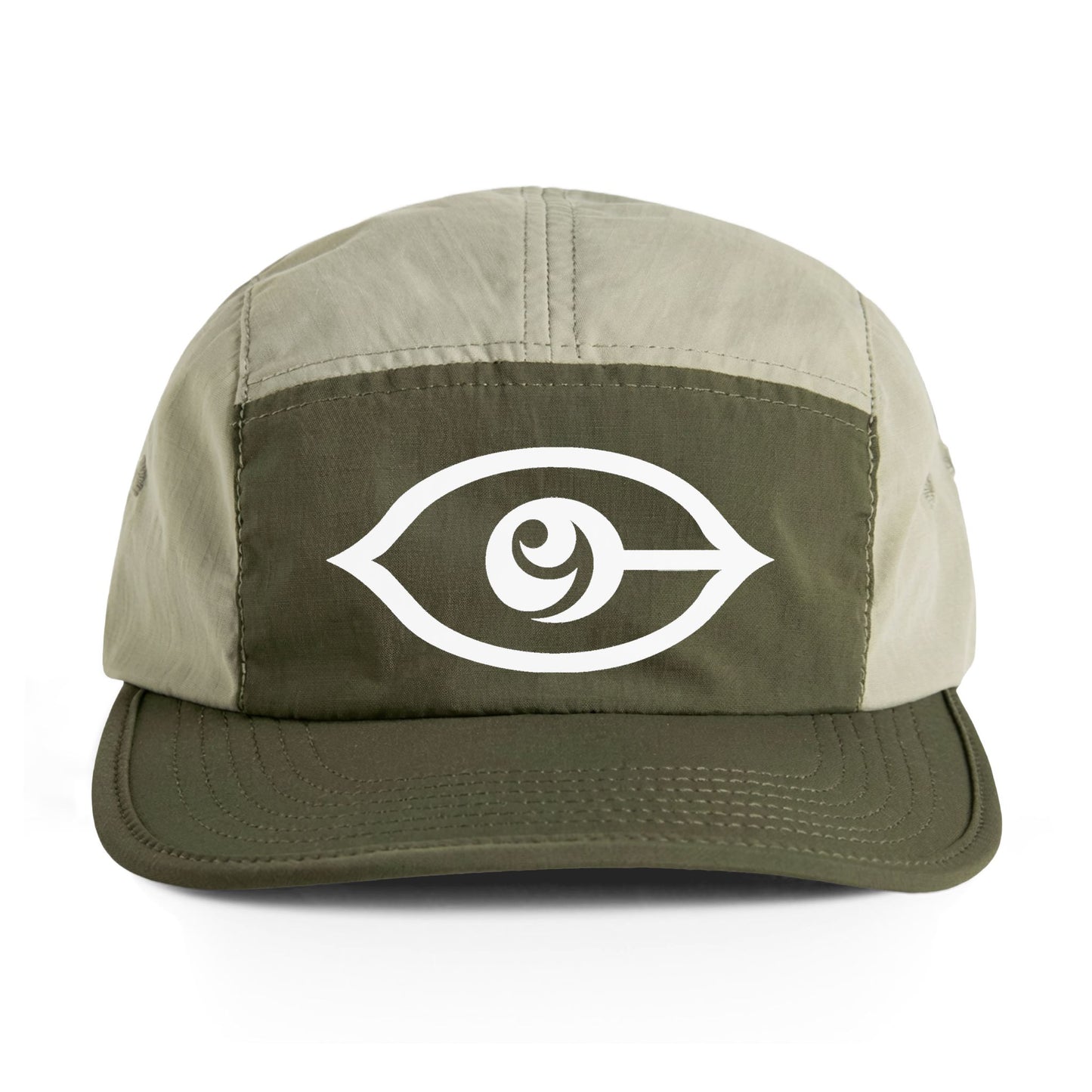 Cymarshall Law CyViSion Two-Tone Nylon Cap — Minimal Eye Logo