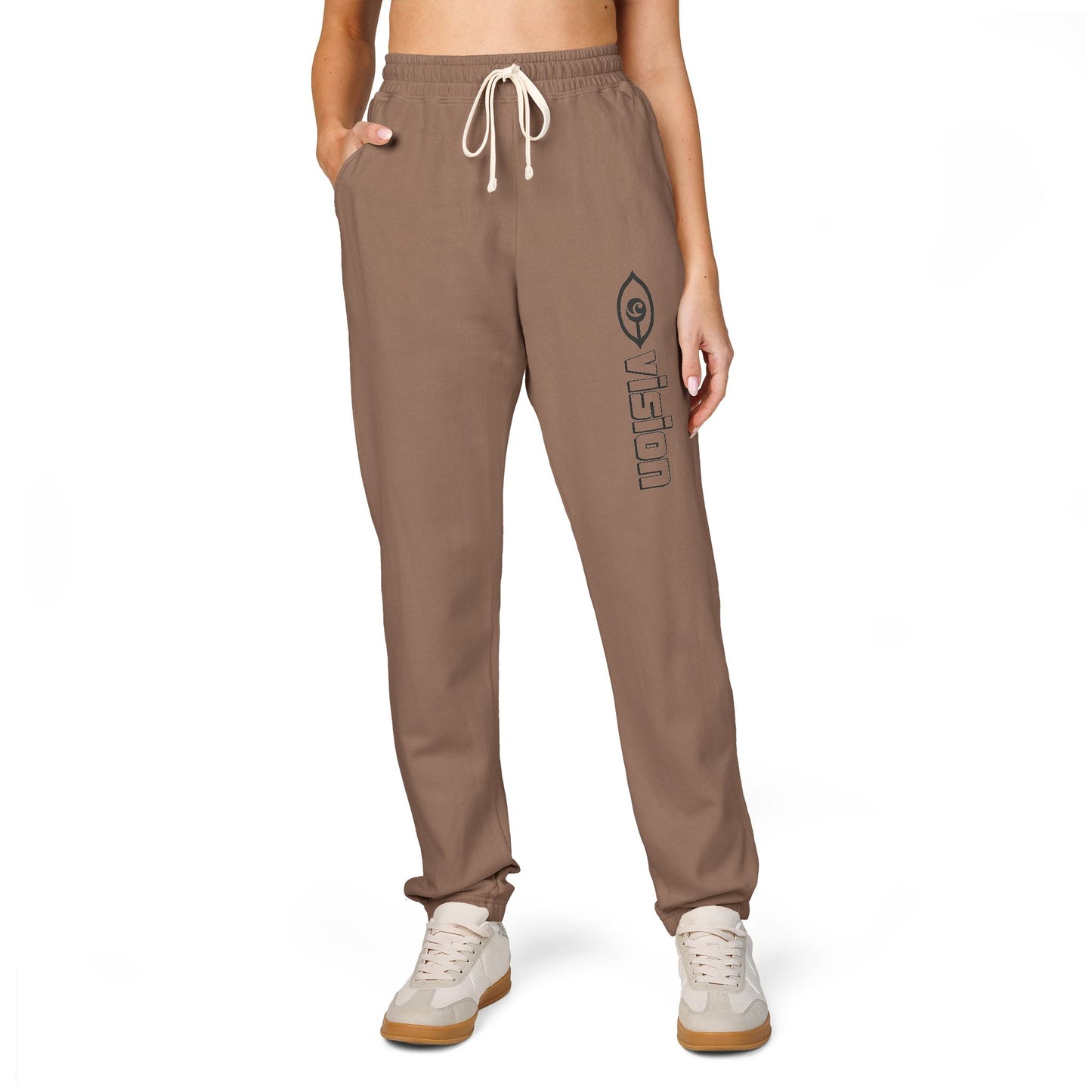 CyVision Cozy Unisex Fleece Sweatpants | Relaxed Lounge Wear for Home, Casual Outings, Gifts for Him & Her, Perfect for Cozy Nights, Fitness