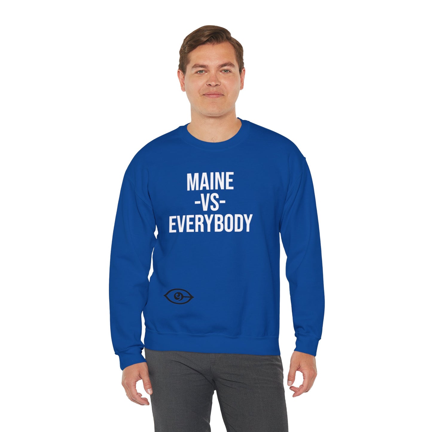 Maine - VS - Everybody Unisex Heavy Blend™ Crewneck Sweatshirt