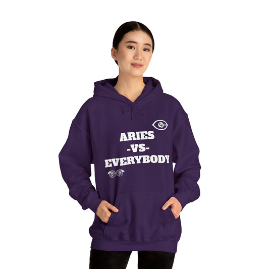 CyVison Aries VS Everybody Unisex Heavy Blend™ Hooded Sweatshirt