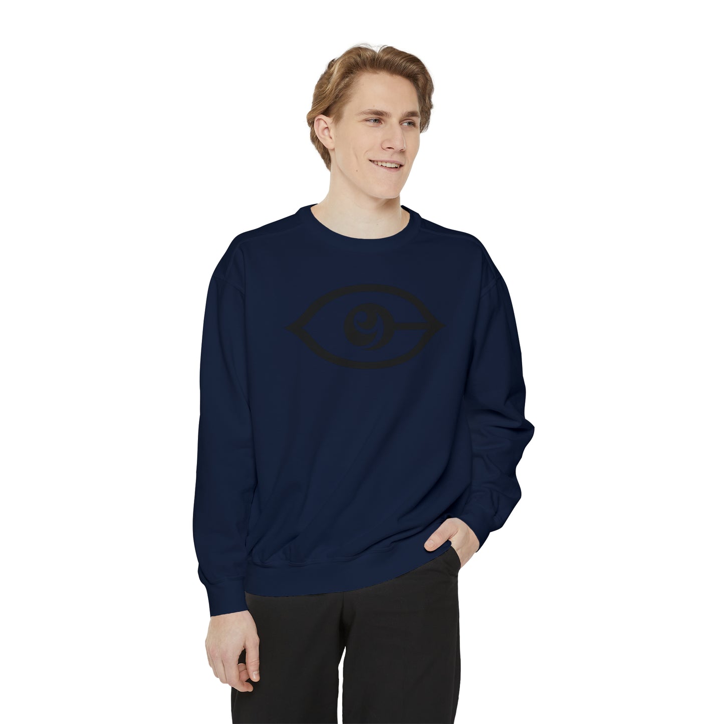 CyVision Unisex Garment-Dyed Sweatshirt