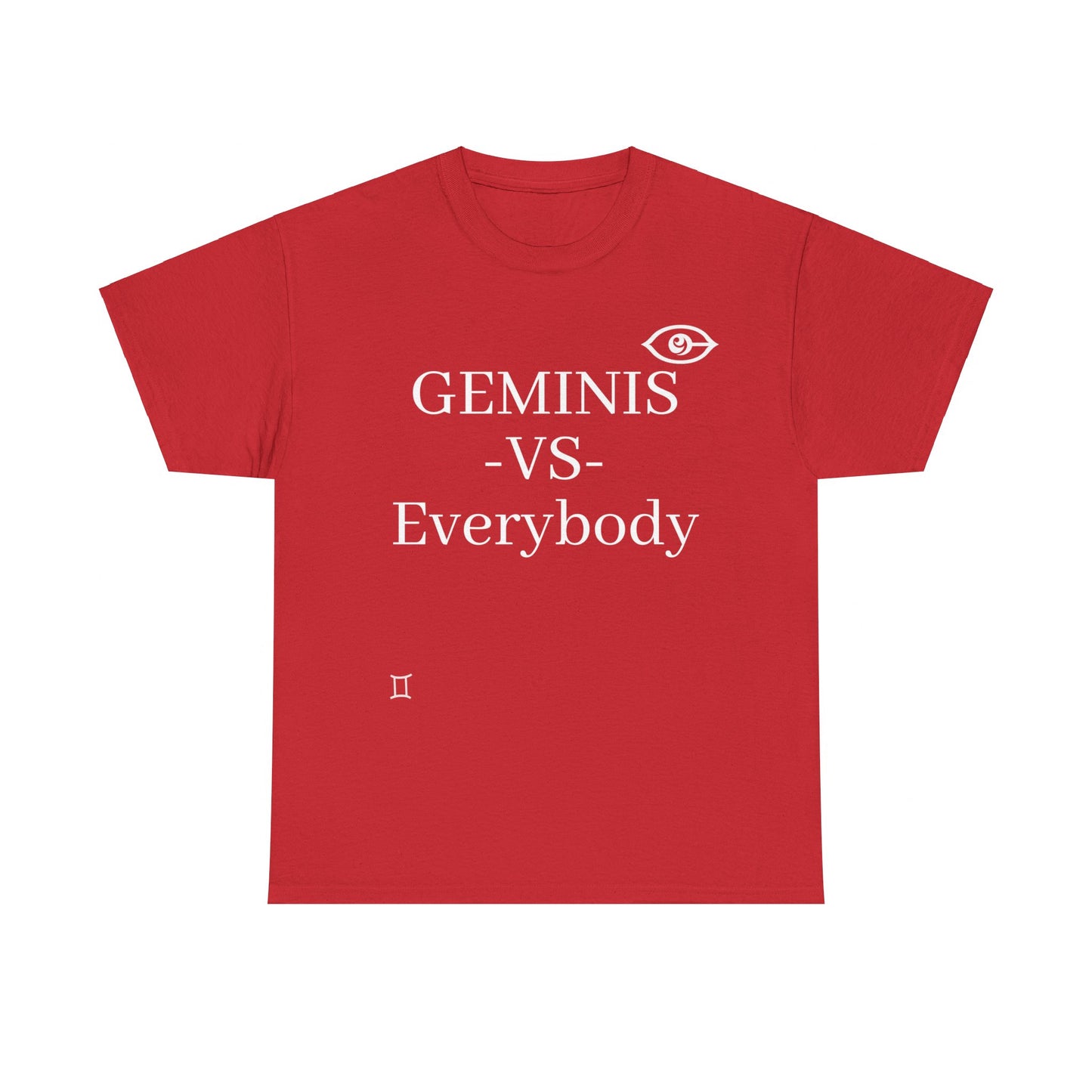 CyVision GEMINI -VS- Themselves Unisex Heavy Cotton Tee