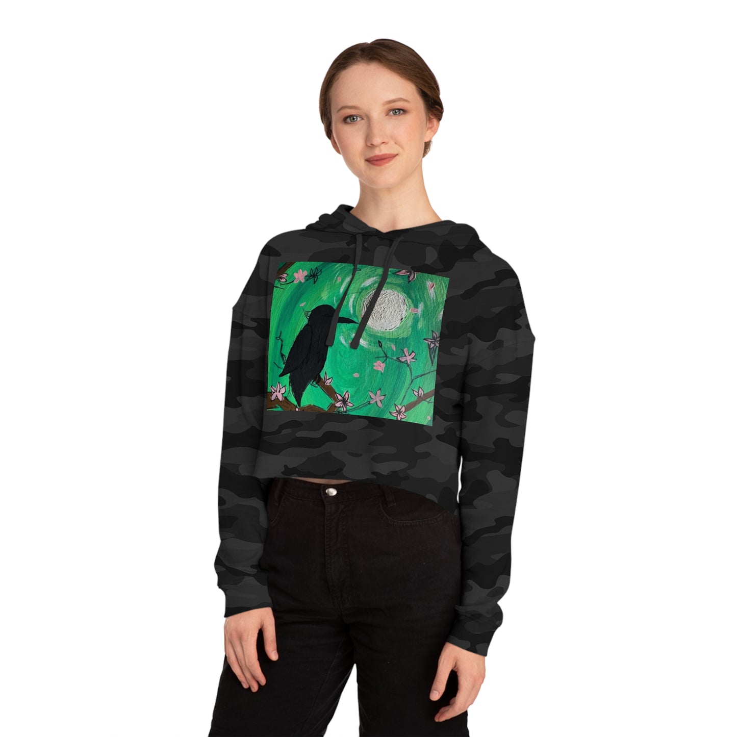 NyVision BlackBird 1 - Cropped Hoodie