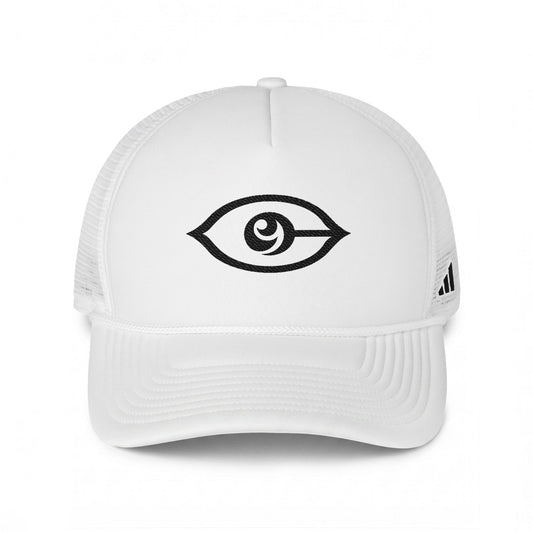 CyVision Trucker Cap — Minimal Eye Logo Mesh Hat