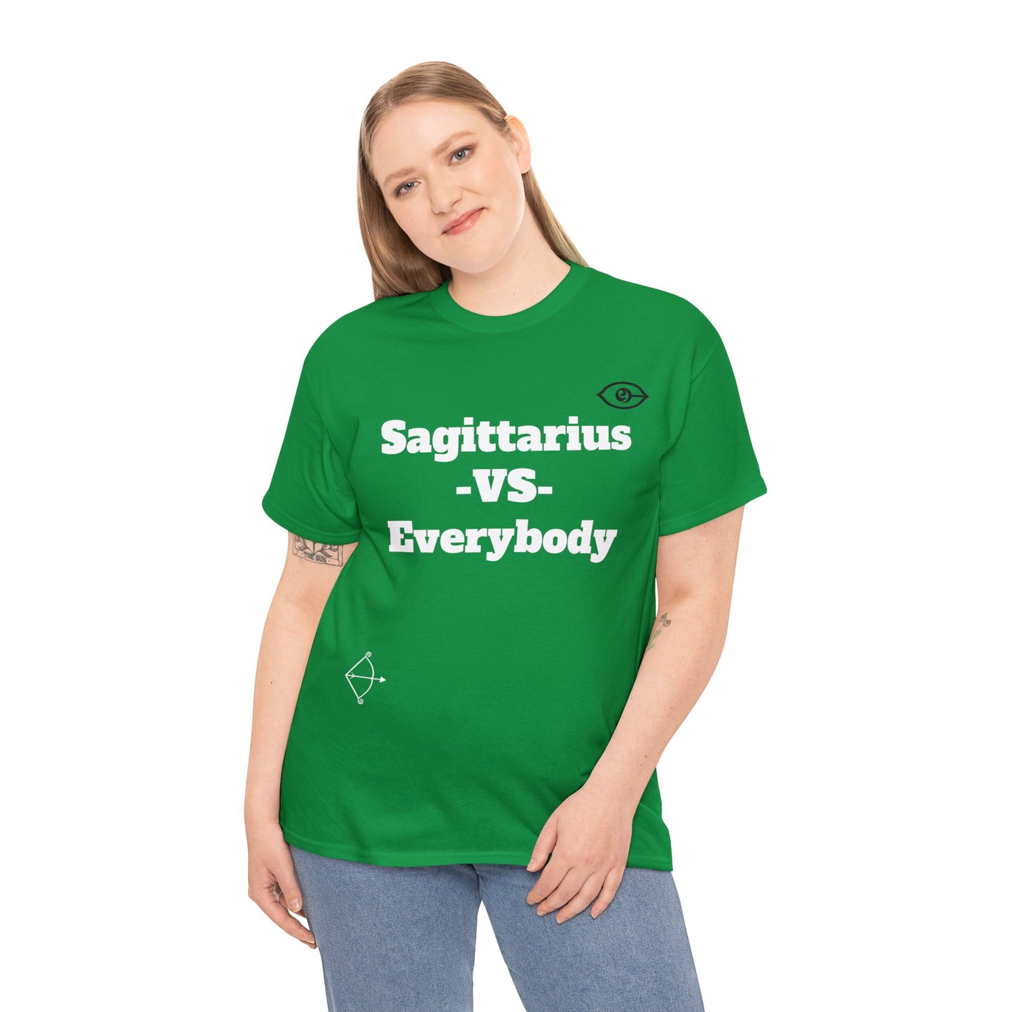 CyVision Sagittarius -VS- Everybody Unisex Heavy Cotton Tee