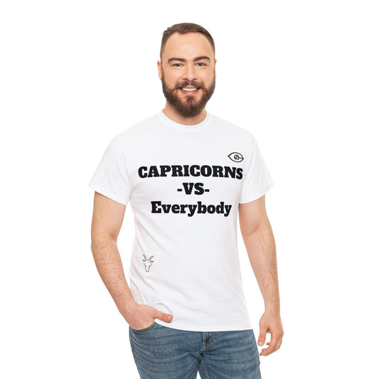 CyVision Capricorns -VS- Everybody Unisex Heavy Cotton Tee