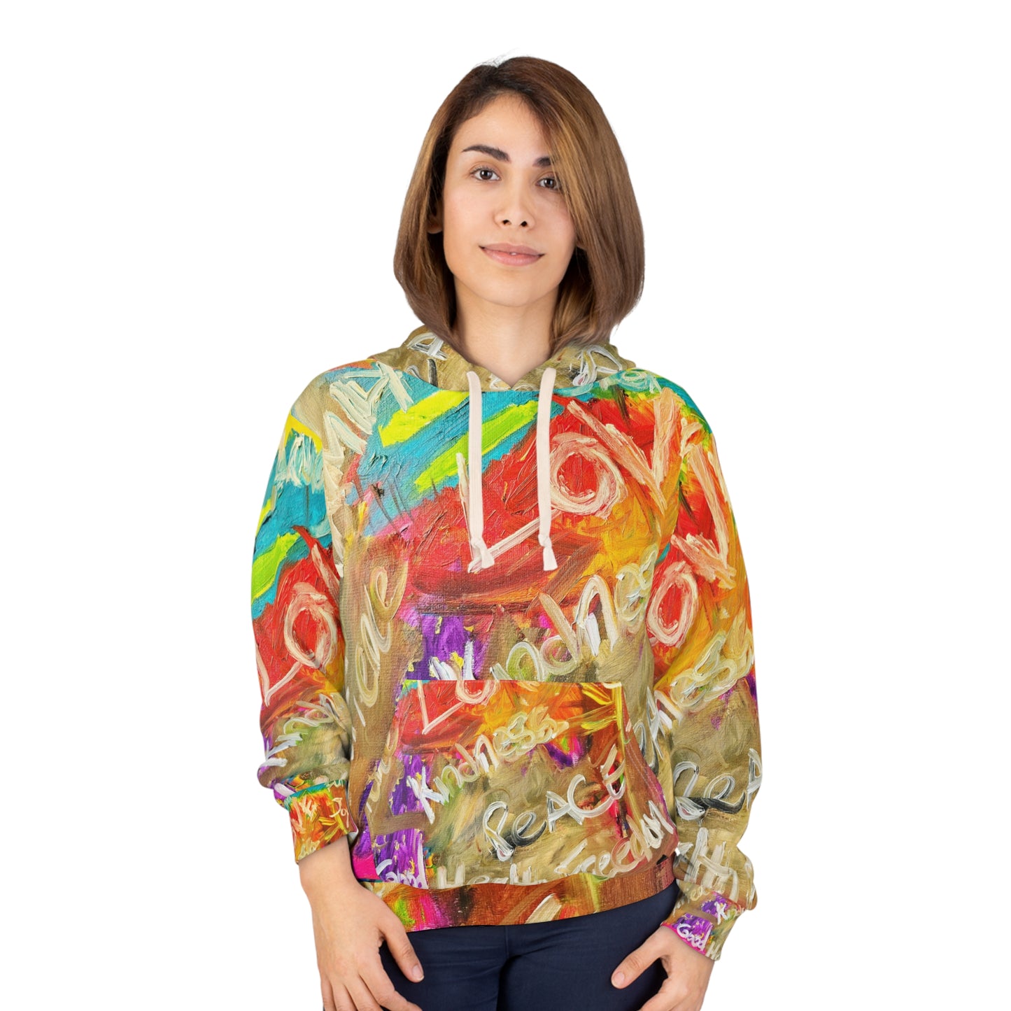 Family Paint Night Pullover Hoodie Two